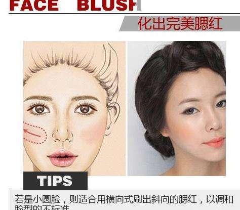 你的臉怎么那么紅，一看就不會化妝~