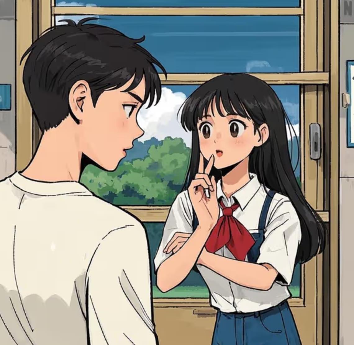 女生看見喜歡的男生真實反應